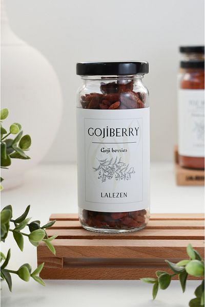 LALEZEN Gojiberry-Wolfberry- Goji Berry 1St Quality 100 Gr (Glass Jar)