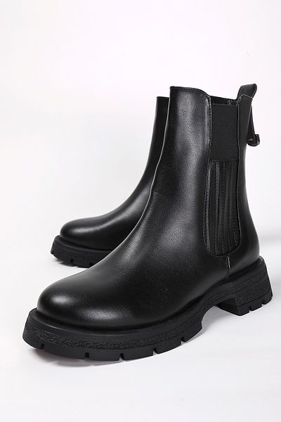 Liza Shoes Γυναικείες μπότες Pamela με ελαστικά πλαϊνά A006-K2008