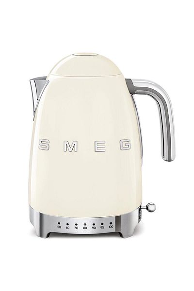 SMEG Klf04Creu Cream Heat Adjustable Kettle