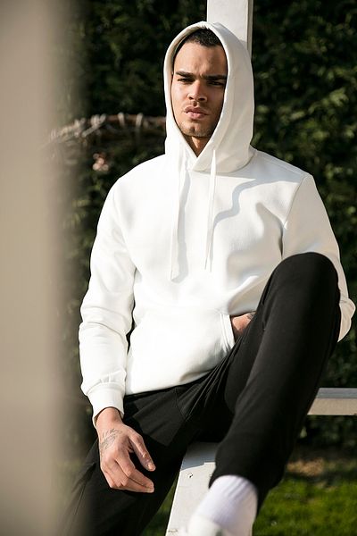 Buratti Ανδρικός ιδρώτας - Slim Fit, με κουκούλα, τσέπη καγκουρό, γούνινο εσωτερικό, μαλακό ράστερ 5905281