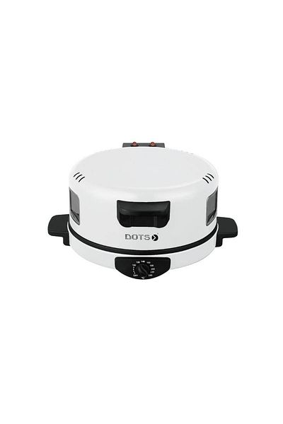 DOTS Arabic Bread Maker, Size 30 Cm - 1800 Watt - White