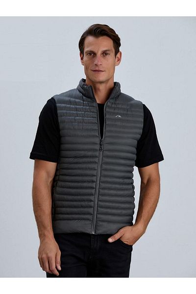 PIQUE Men's Thin Inflatable Stone - Anthracite Kim