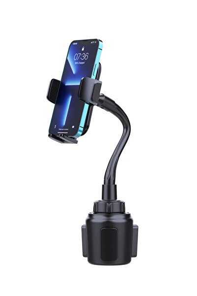 Talon Oto Bardaklığa Giren Model Araç İçi Telefon Tutucu 360 Derece Tüm Telef...