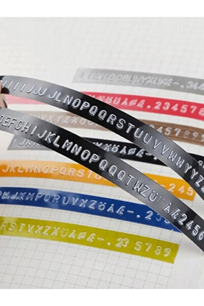 G&G Kişisel Etiket Makinası Basmalı GG-B90