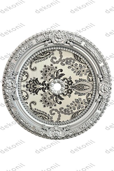 Dekonil Gümüş Oval Saray Tavan 60 cm
