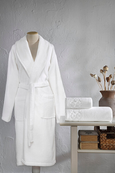 Özdilek Μπουρνούζι με γιακά Clover Shawl