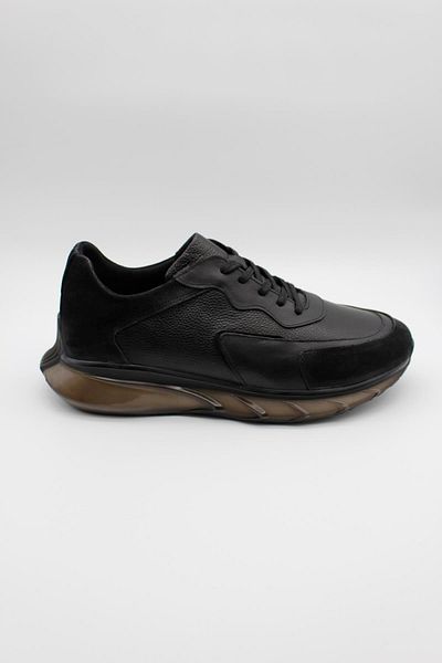 İmza Pantofi casual negri, cu șireturi, din piele naturală 1033235113