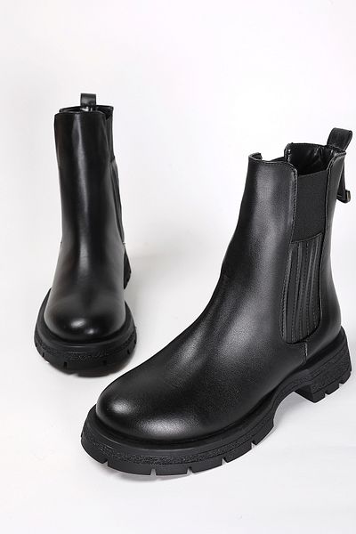 Liza Shoes Γυναικείες μπότες Pamela με ελαστικά πλαϊνά A006-K2008
