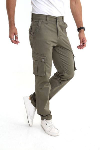 FRANKNESS JNS New Season Gabardine Cargo Pants - Comfortable Cut and Pocket Lycra