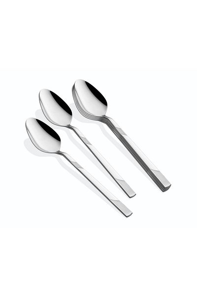 on-on 18/10 Pearl Food Spoons - Set of 6