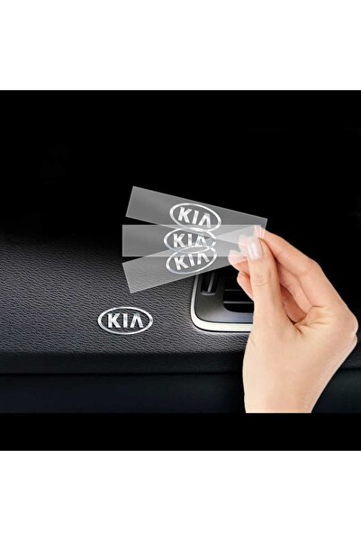 KC TASARIM Araçlar Için Metal Sticker 5 Adet Oto Aksesuar Oto Sticker Çıkartm...