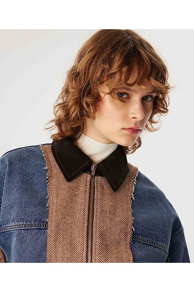 Twist JACHETĂ DE DENIM MIX