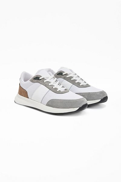 İmza Gray Lace-Up Casual Shoes 1033240169