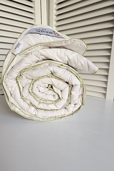 housein Aleoavera Double Quilt White Bedding