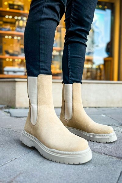 Chekich Men's Boots - Sand Color