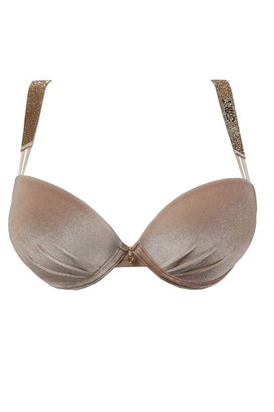 MED G 2012701001   Half Padded Stone Detailed Bra
