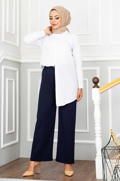 EBRUTESETTÜR Wide Leg Hijab Trousers