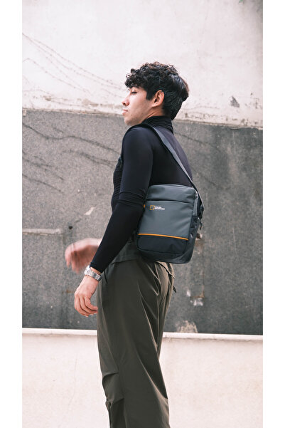 MEGA BAG Men's Shoulder Strap Portfolio - M 1020, Handbag