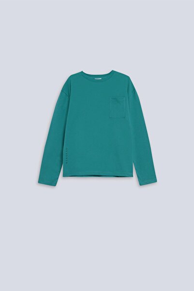 BABOKAH (Dječački) Sa džepovima Dugi rukav T-shirt