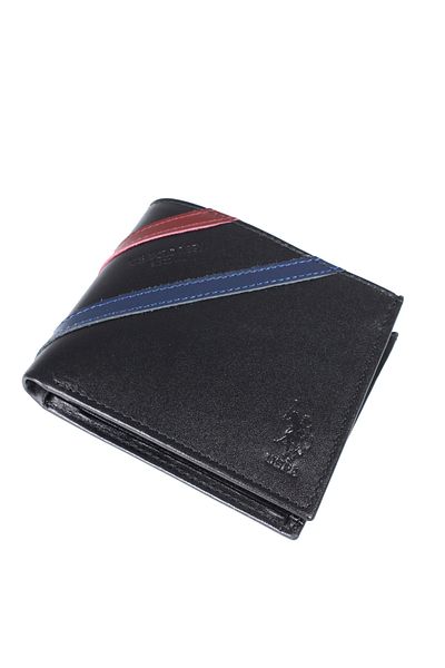 U.S. Polo Assn. 8403 U.S. Polo Assn. Мъжки портфейл от естествена кожа, картодържател