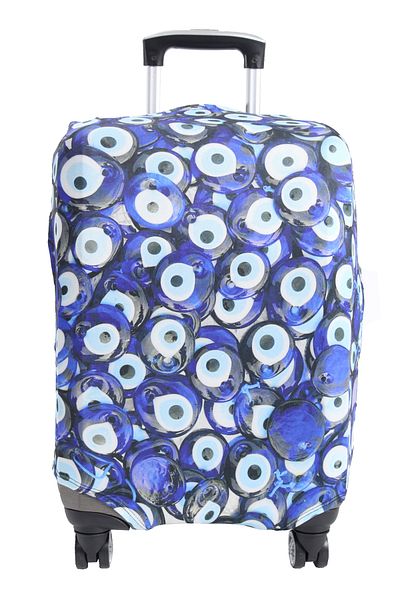 MY SARACİYE Suitcase Lock Lock (My # 41 Evil Eye Beads)