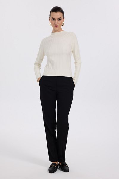 Ekol Black Side Pocket Skinny Trousers