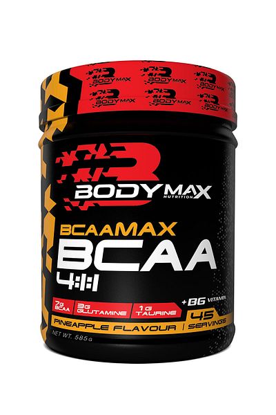 BODYMAX Gold Whey Protein Powder 2250 Gr Chocolate + Bcaamax Bcaa 585 Gr Pineapple + Shaker