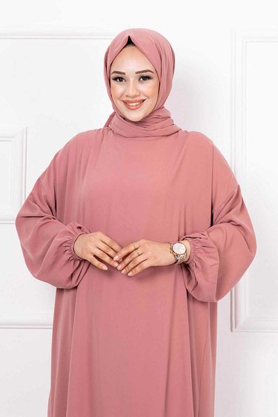 EBRUTESETTÜR Prayer Dress with Hijab Shawl