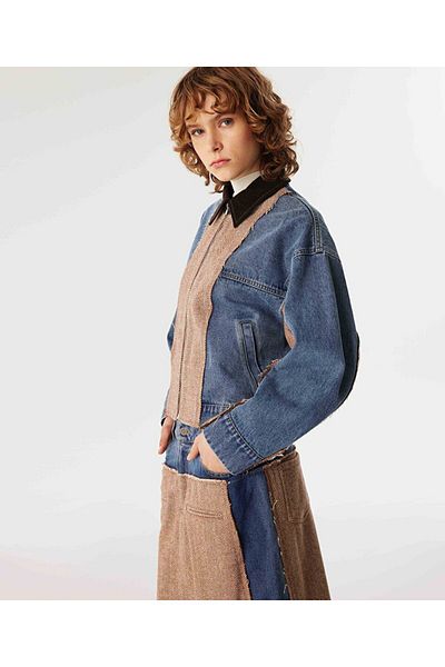 Twist JACHETĂ DE DENIM MIX