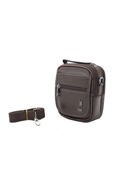 U.S. Polo Assn. Plevr 8416 Us Polo Faux Leather Portfolio Τσάντα με λουράκι ώμου και χερούλια