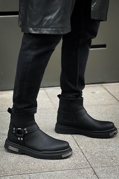 Chekich Black Men's Boots