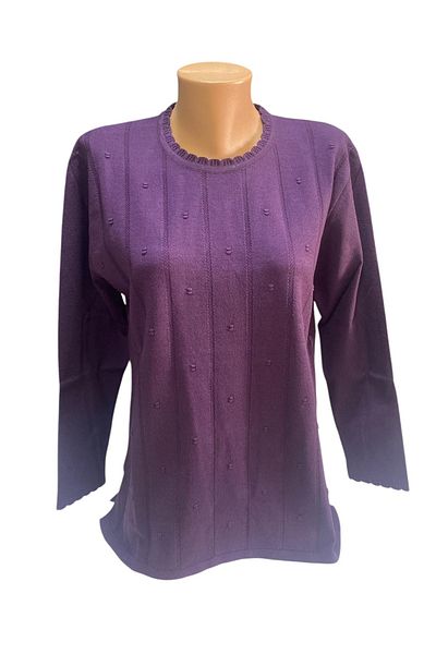 BURSPA Round Neck Winter Mother Sweater