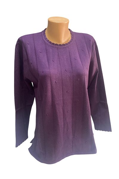 BURSPA Round Neck Winter Mother Sweater