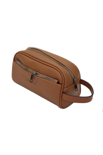 ADM حقيبة أدوات الحلاقة، حقيبة سفر من الجلد الصناعي