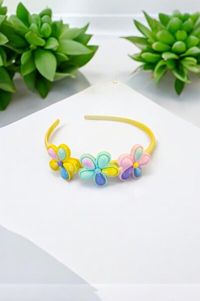 AYMETA Coroană pentru copii cu margarete în culori strălucitoare