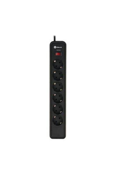 Dexim Sp06Ag 6 Port Current Protective Socket-Dcp006