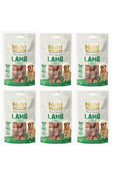 Kuzu Etli Küp Tahılsız Köpek Ödülü 80 Gr. X 6 Adet