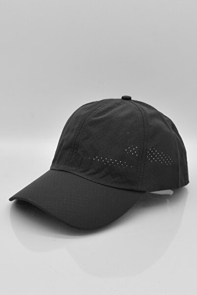 Külah Erkek Hafif Şapka Siyah Trekking Cap