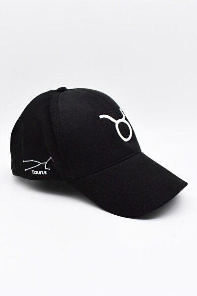 Külah Men's Embroidered Astrology Taurus Hat