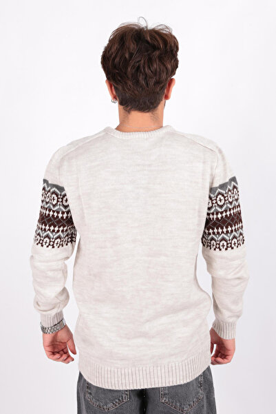 Cazador 3025 Ανδρικό πουλόβερ με λαιμόκοψη