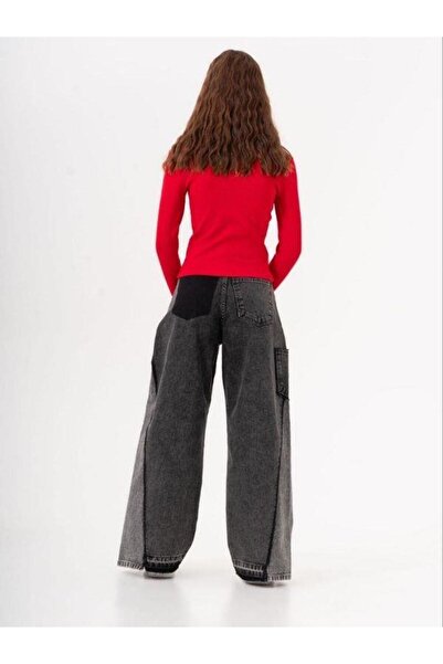 Zekids Kız Çocuk Boğazlı Fitilli Body