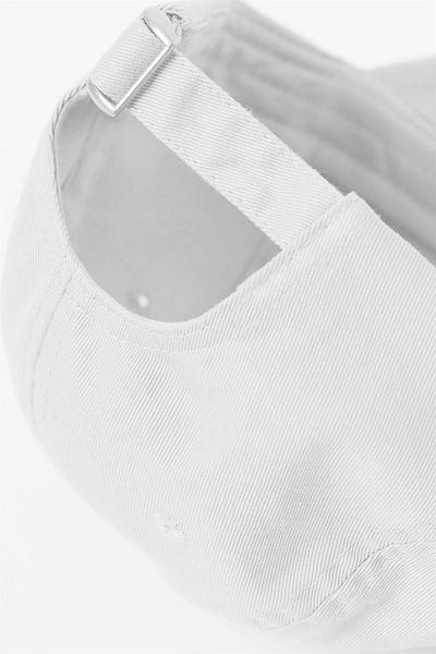 Külah 100% Cotton Men's Hat with Metal Lock Gabardine Cap - White