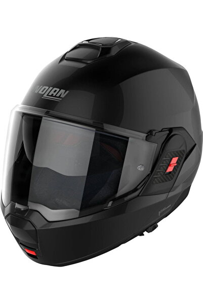 Nolan N120.1 Classico Çenesi Arkaya Açılır Kask (PARLAK SİYAH - 301)