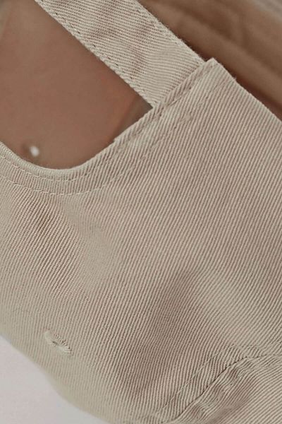 Külah 100% Cotton Men's Hat Velcro Gabardine Cap - Beige