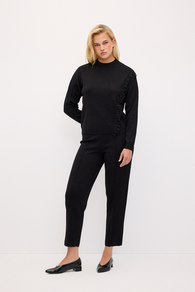 Love My Body Simli Triko Pantolon