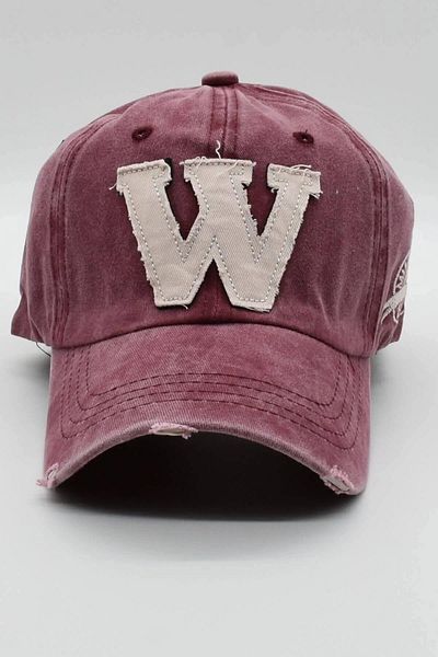 Külah Baseball Cap Vintage Men's Hat Vintage Cap - Claret Red