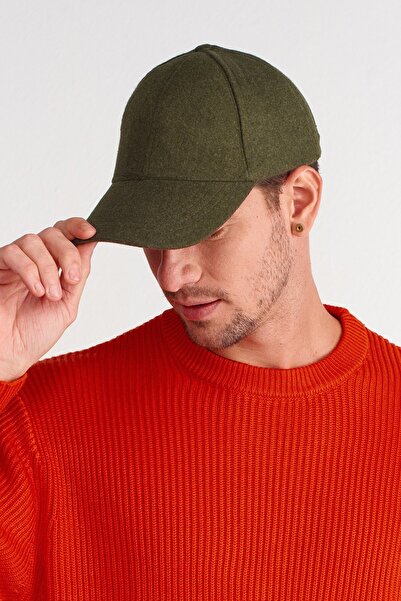 Külah Șapcă de baseball din lână reglabilă cu velcro pentru bărbați