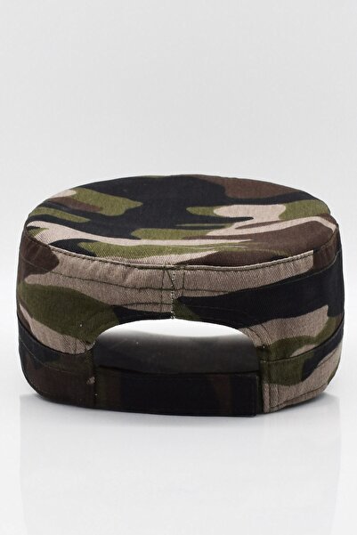 Külah Yazlık Erkek Şapka Kamuflaj Desen Kastro Kep