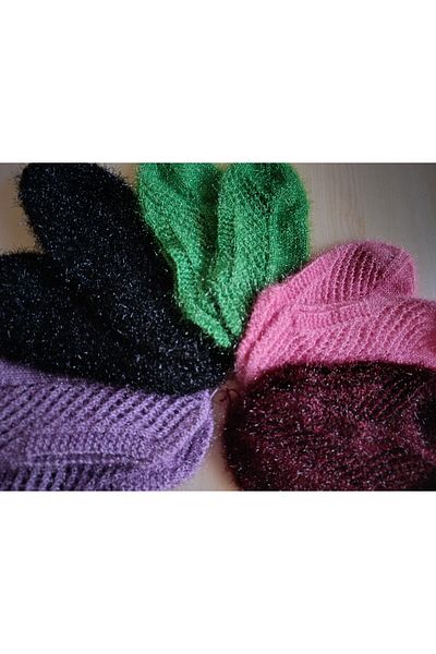 dressmix 5 τεμάχια προίκας δώρο Glittery Mesh πλεκτά μποτάκια