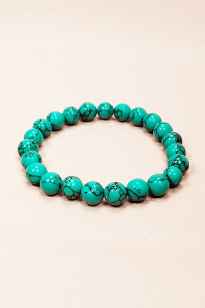 Royaleks Turquoise Natural Stone Bracelet Boxed